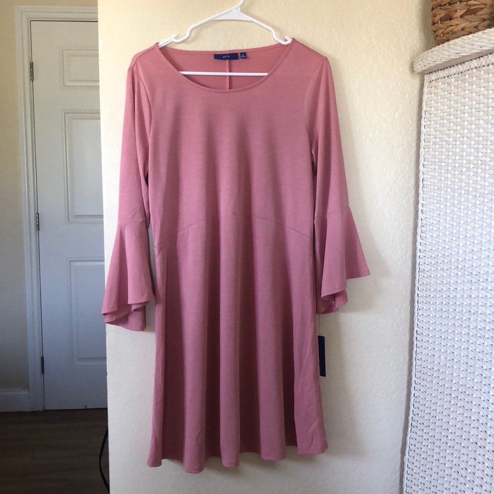 Beautiful pink short dress.